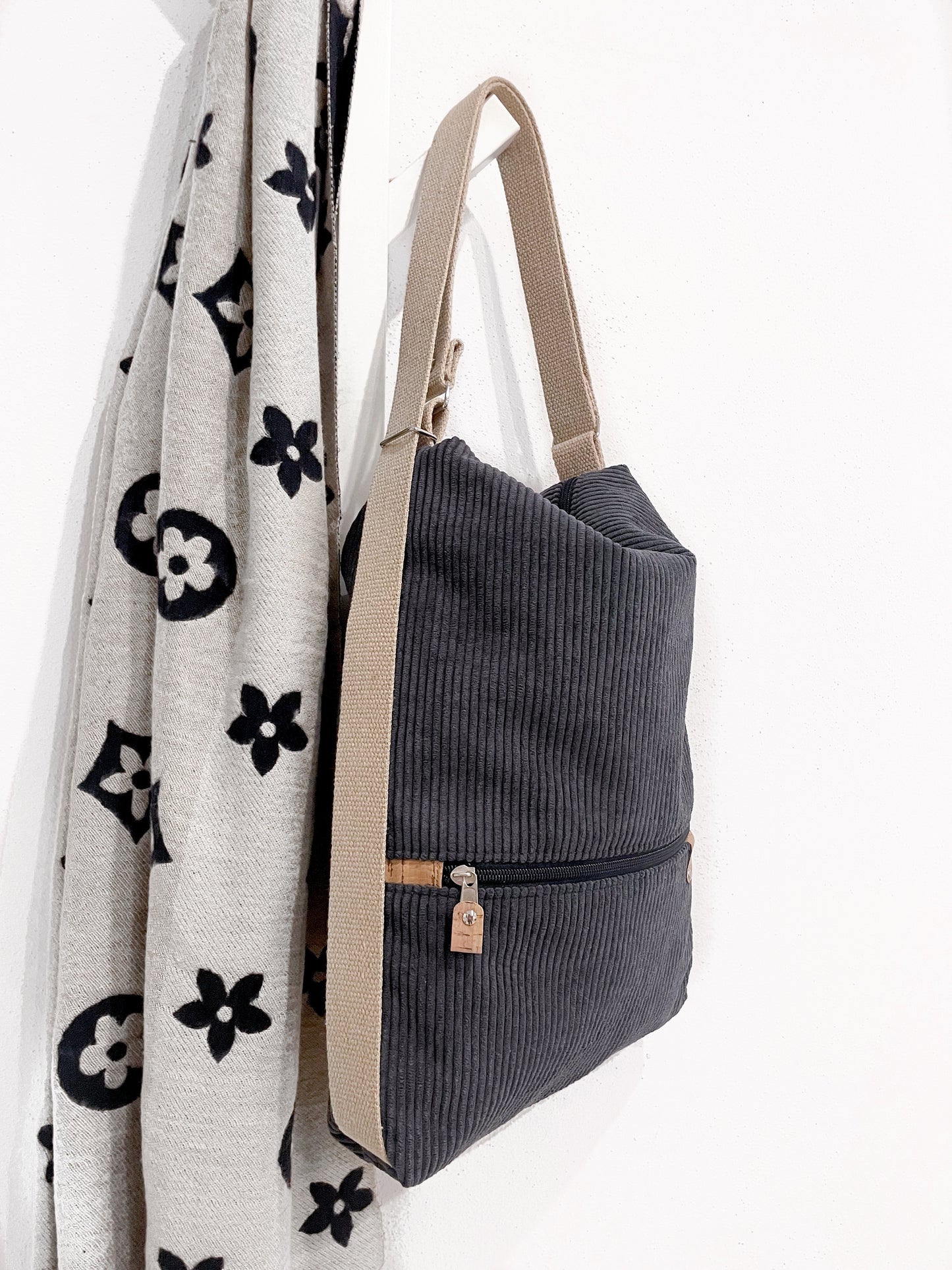 SACCA ZAINO/BORSA NERO