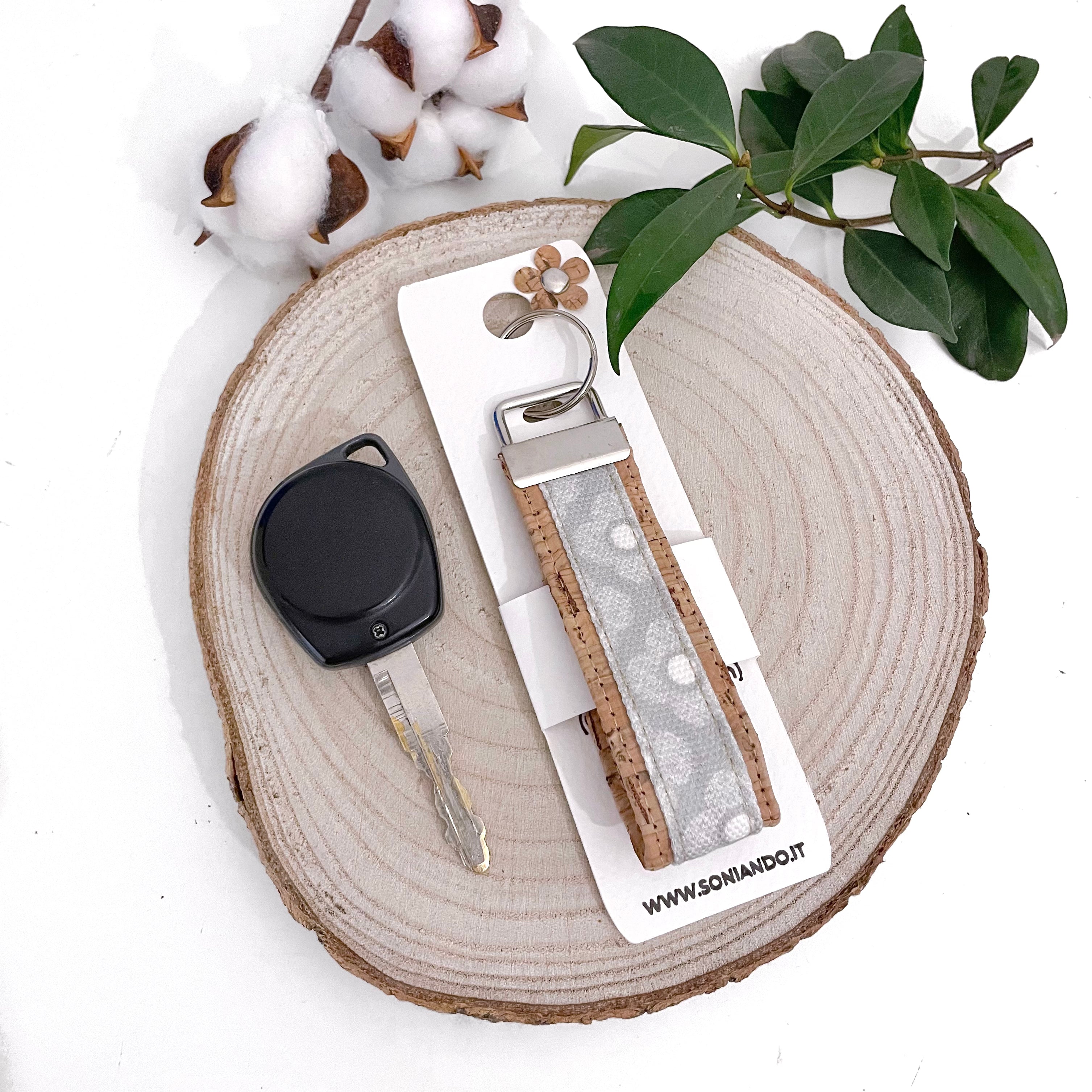 IF Really Tiny Portachiavi – Cool Grey, Pratico E Compatto, Plastica Con Rivestimento In Gomma E Metallo
