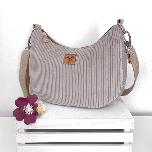 BORSA MEZZALUNA GHIACCIO