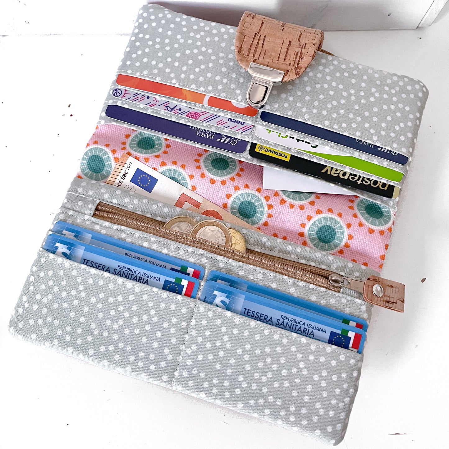 PORTAFOGLIO EDEN ROUND