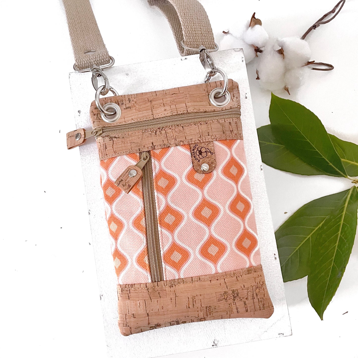 BORSA PORTA CELLULARE PAPAYA