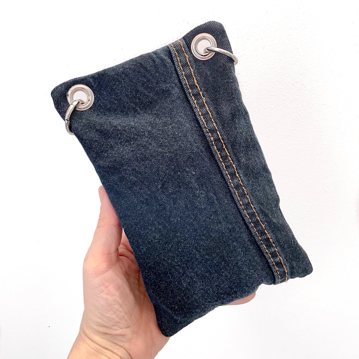 BORSA PORTACELLULARE FOGLIE