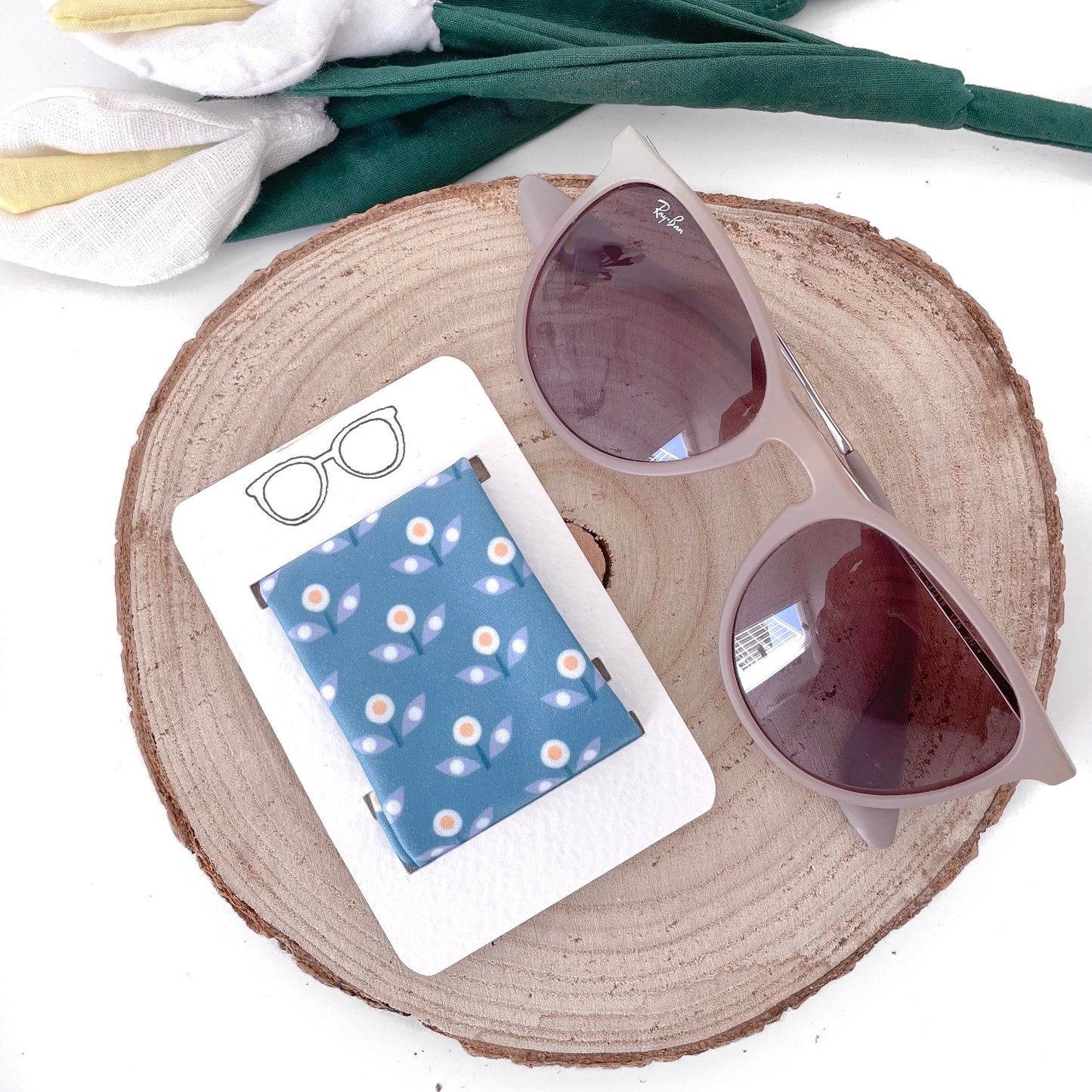 PANNO PULIZIA OCCHIALI BLU