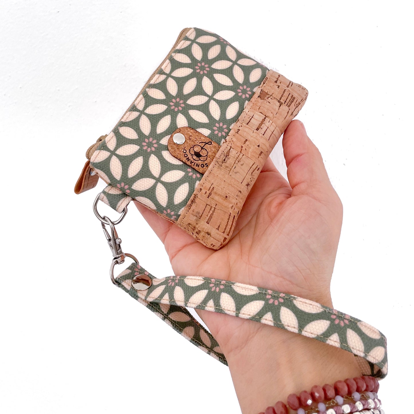 MINI POCHETTE VERDE MALVA