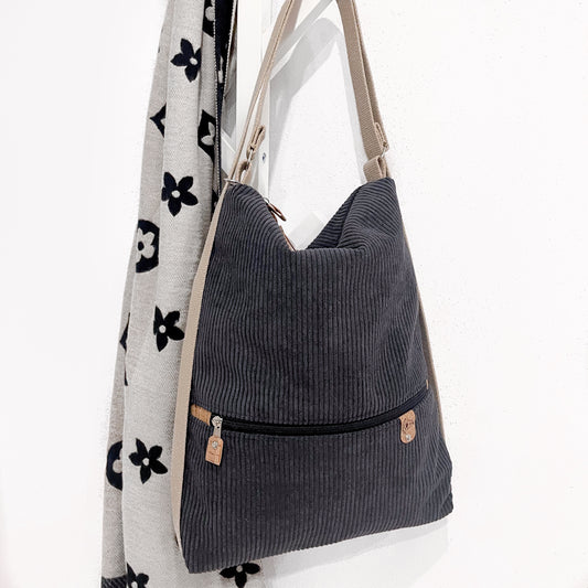 SACCA ZAINO/BORSA NERO