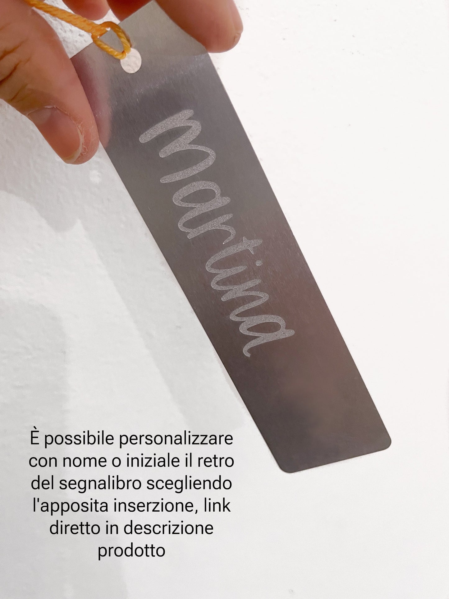 SEGNALIBRO ALLUMINIO ROUND