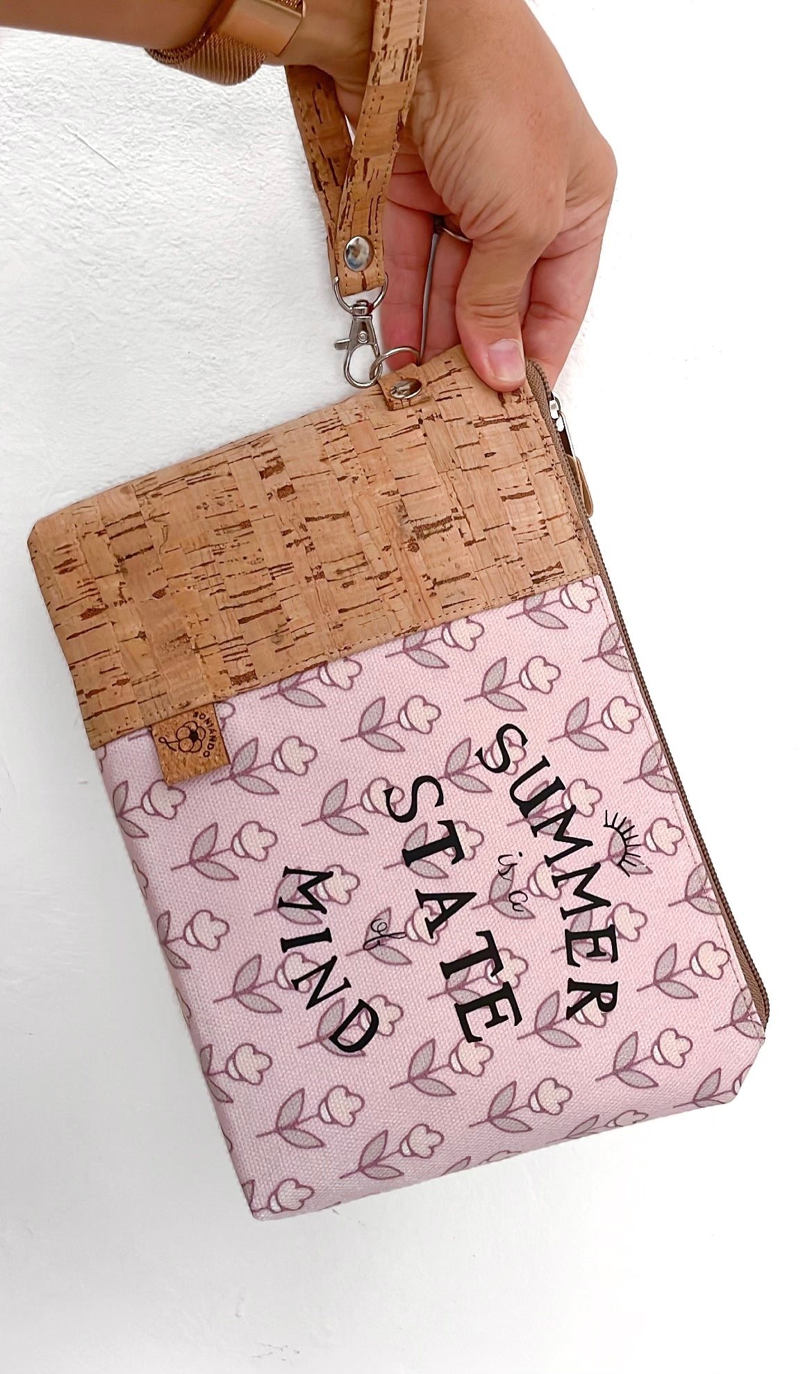 SUMMER POCHETTE TULIPANI ROSA