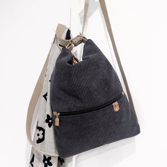 SACCA ZAINO/BORSA NERO