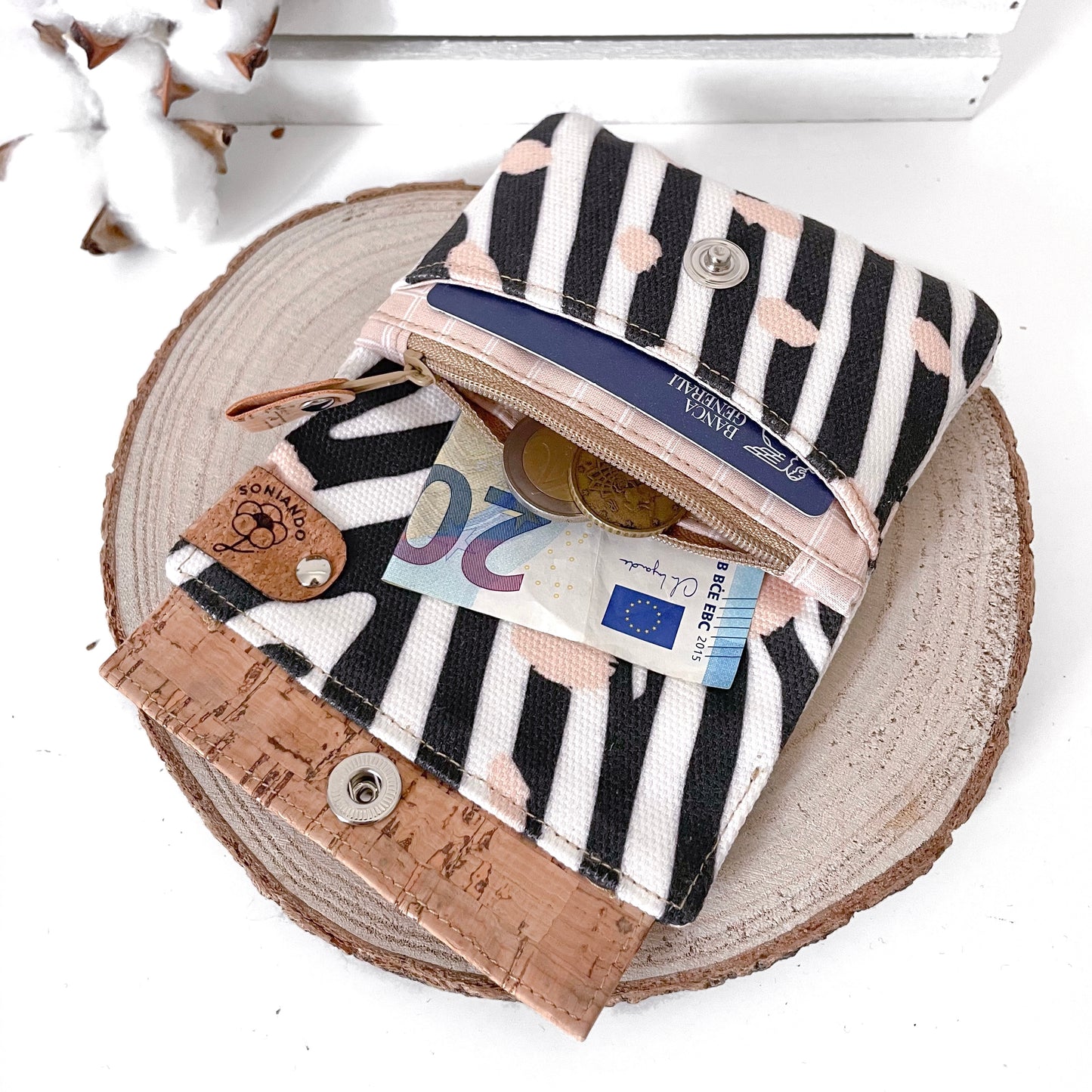 PORTAFOGLIO EVA MINI ZEBRA