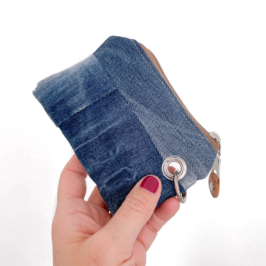 PORTAMONETE JEANS OCCHIELLO