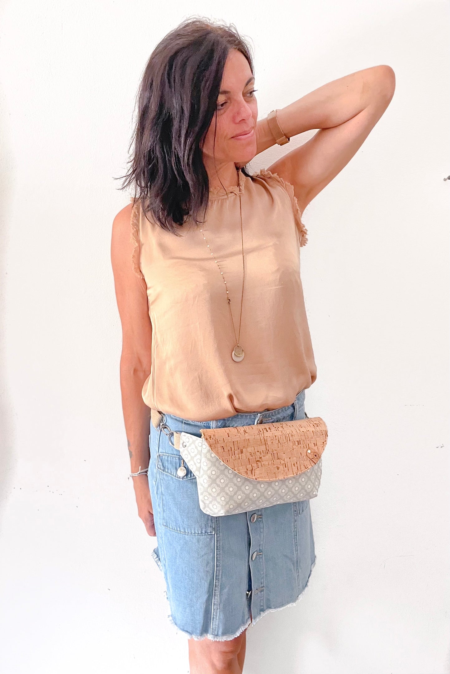 BORSA MARSUPIO CLOE SWEET GREY