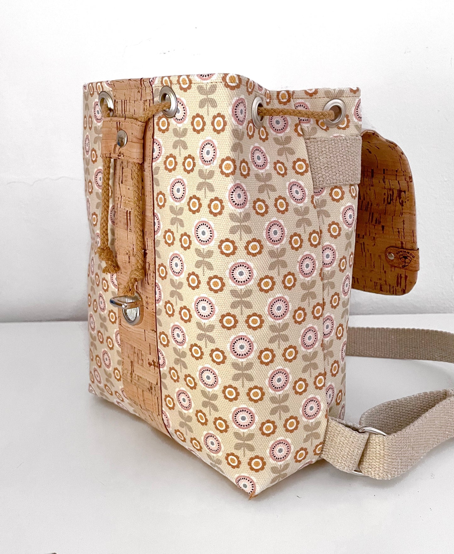ZAINO IRIS BEIGE RETRÓ