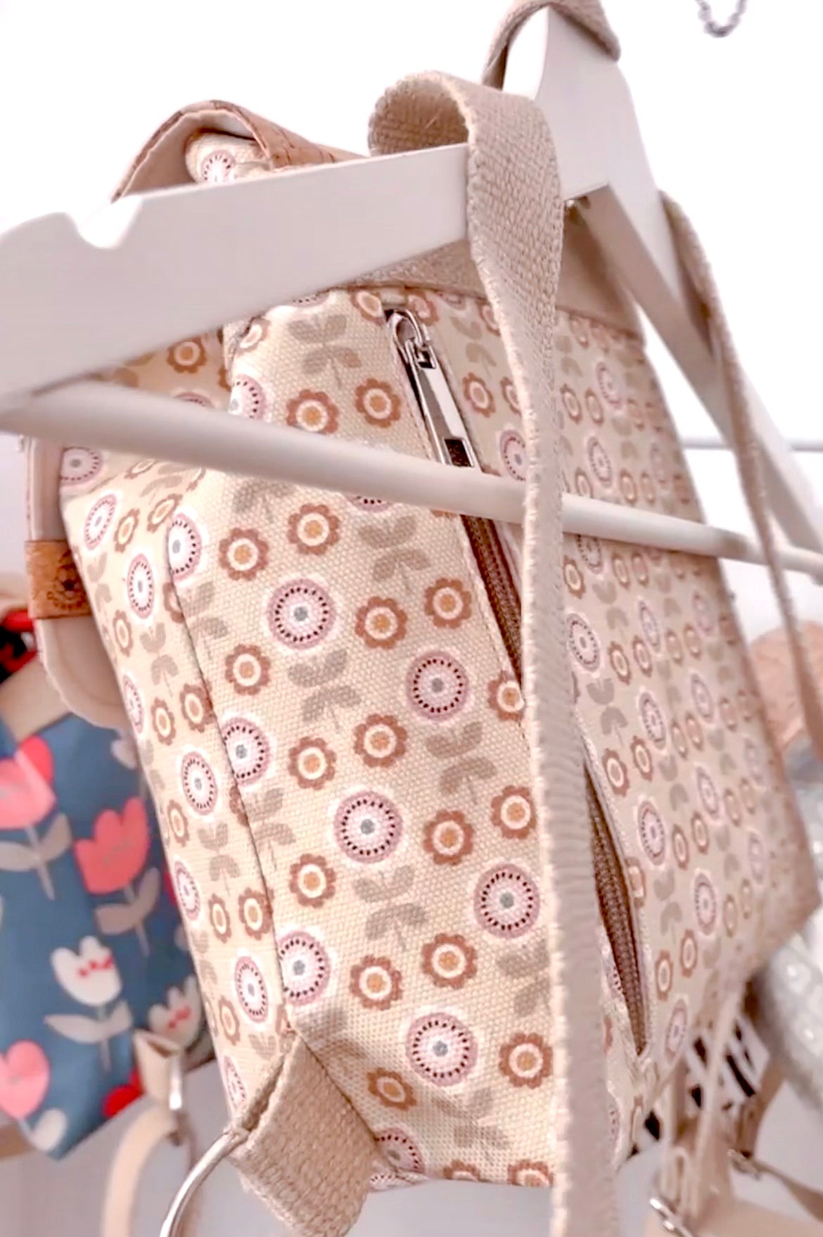 ZAINO IRIS BEIGE RETRÓ