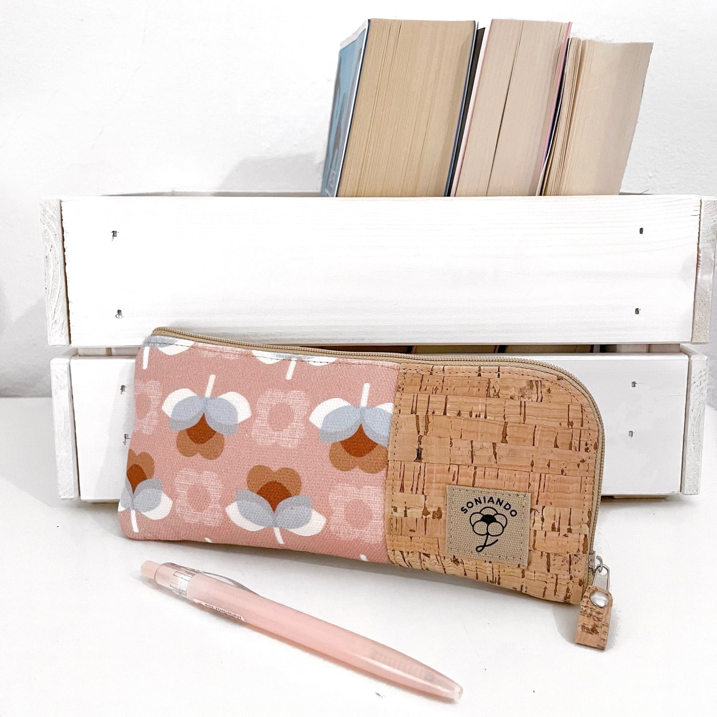 ASTUCCIO MIDI FIORI RETRÓ
