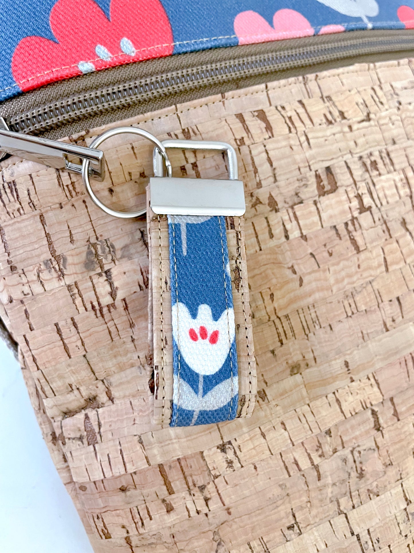 BORSA ZAINO ELIOS TULIPANI BLU