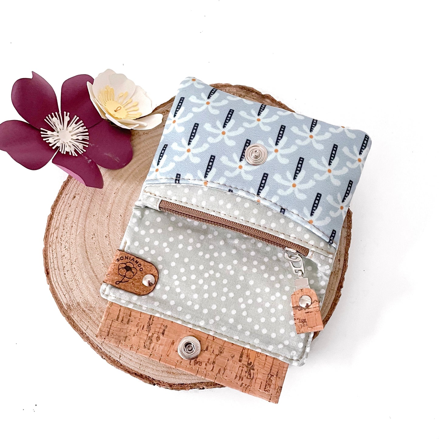 PORTAFOGLIO EVA MINI PALME