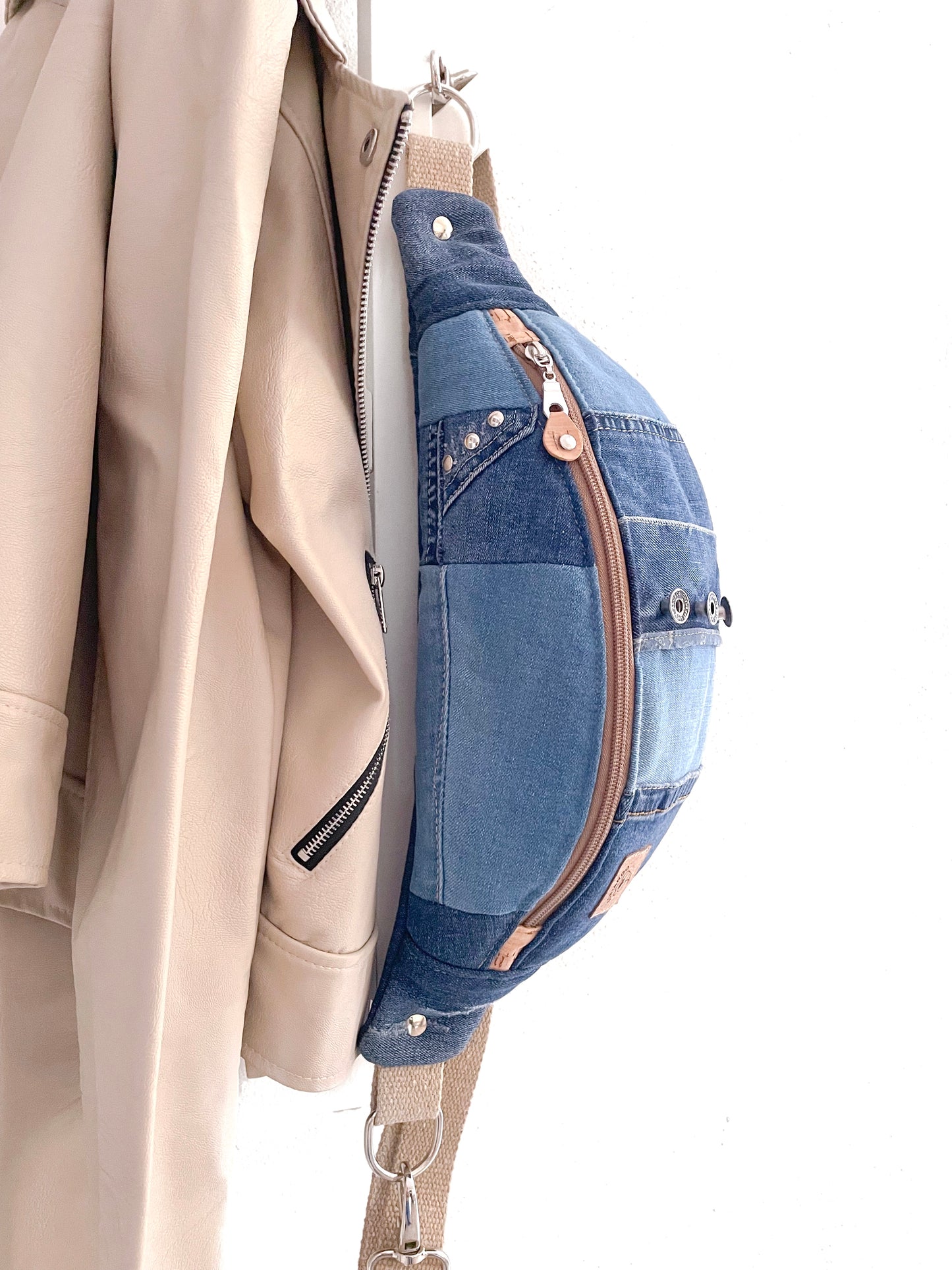 MARSUPIO JEANS BOTTONI