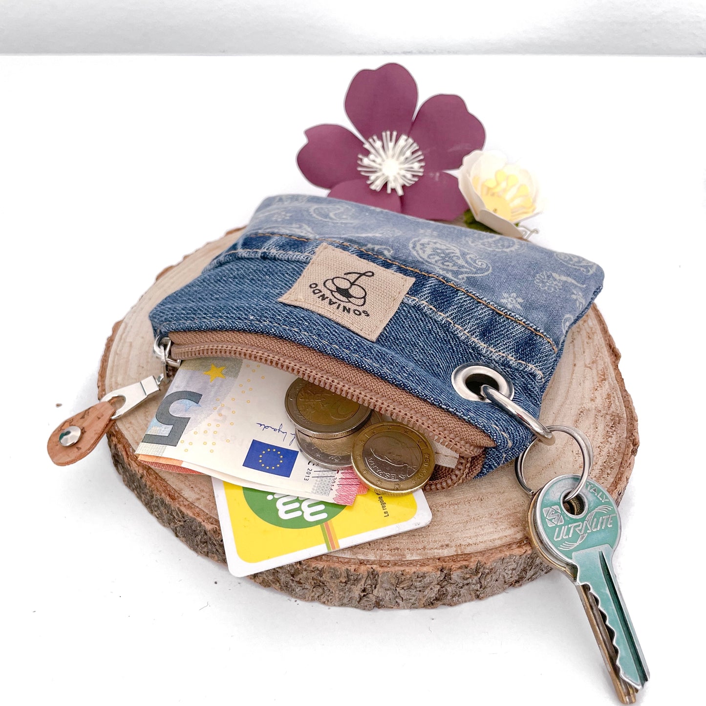 PORTAMONETE JEANS STRAP