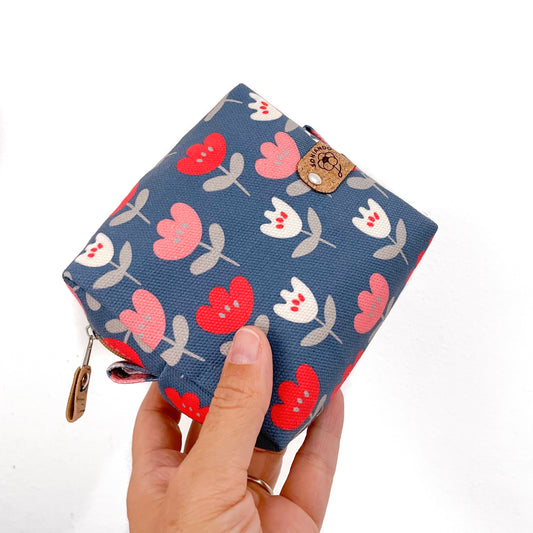 ASTUCCIO POCKET TULIPANI BLU