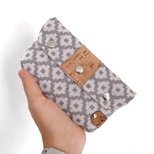 PORTAFOGLIO CINTURA GRIGIO