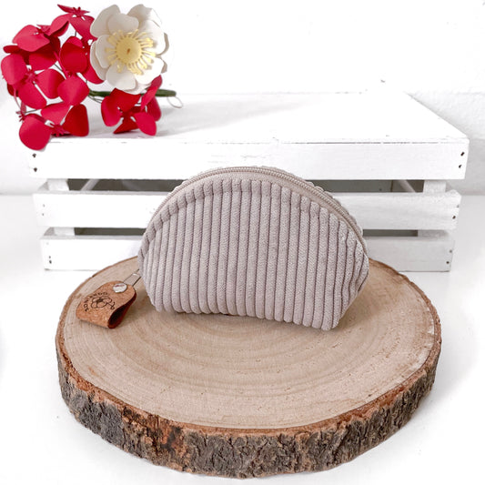 PORTAMONETE VELLUTO GHIACCIO