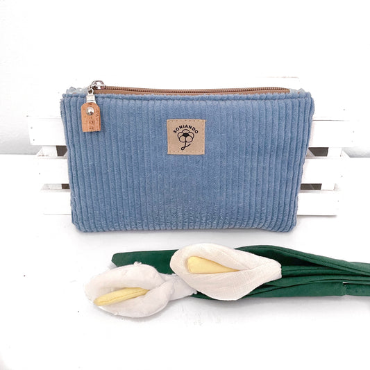 ASTUCCIO FLUFFY VELLUTO CELESTE