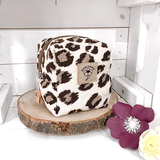 ASTUCCIO CUBO LEOPARDO