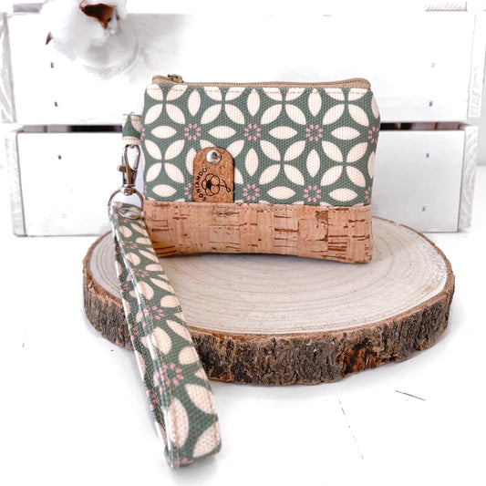 MINI POCHETTE VERDE MALVA