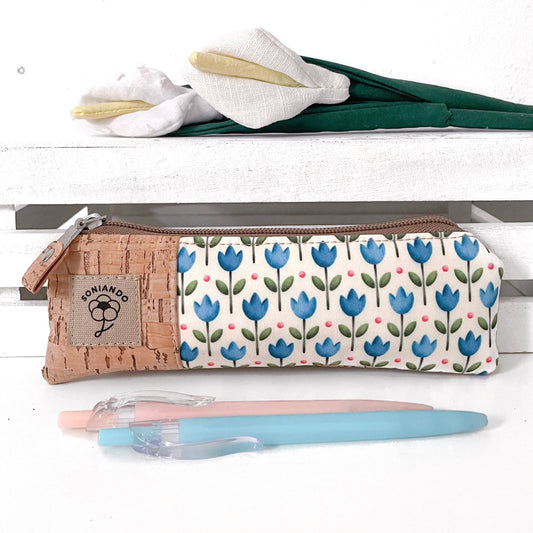 ASTUCCIO SMALL TULIPANI BLU