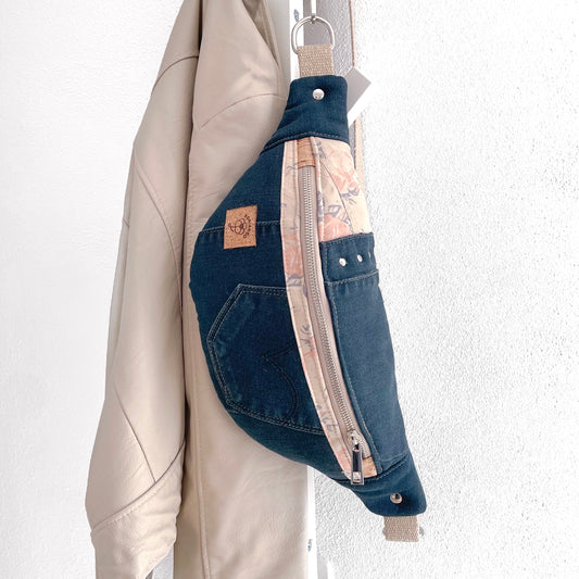 MARSUPIO JEANS BLU