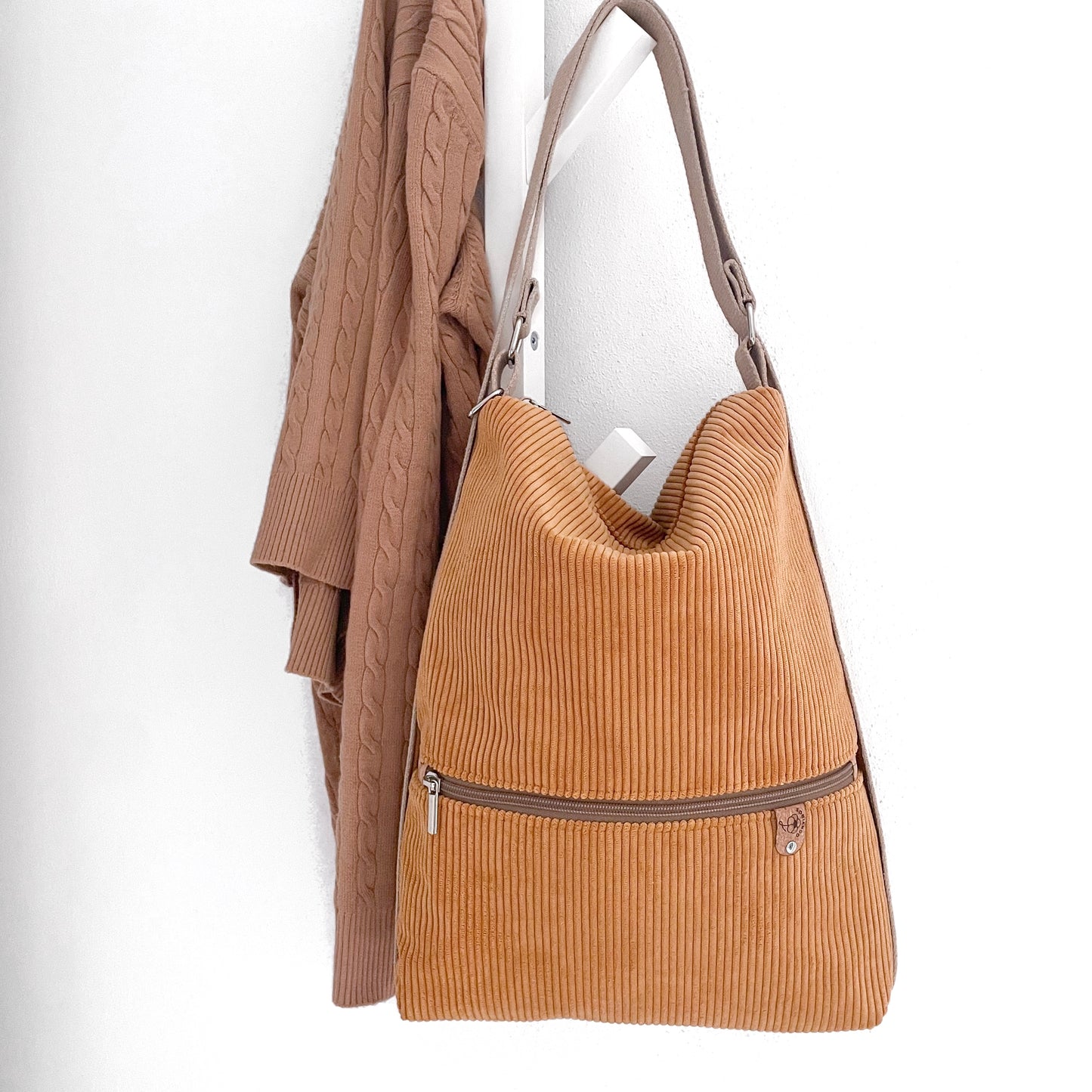 SACCA ZAINO/BORSA SENAPE