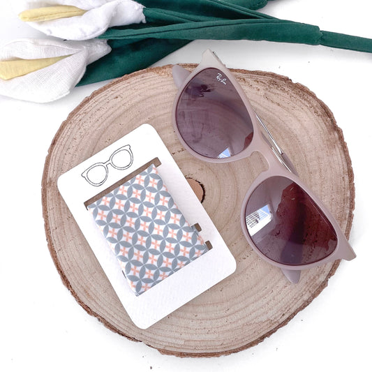 PANNO PULIZIA OCCHIALI fa GEOMETRICO