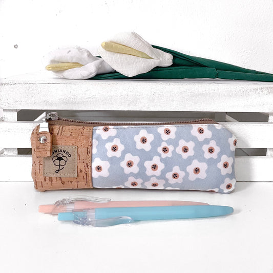 ASTUCCIO SMALL FIORI AZZURRO