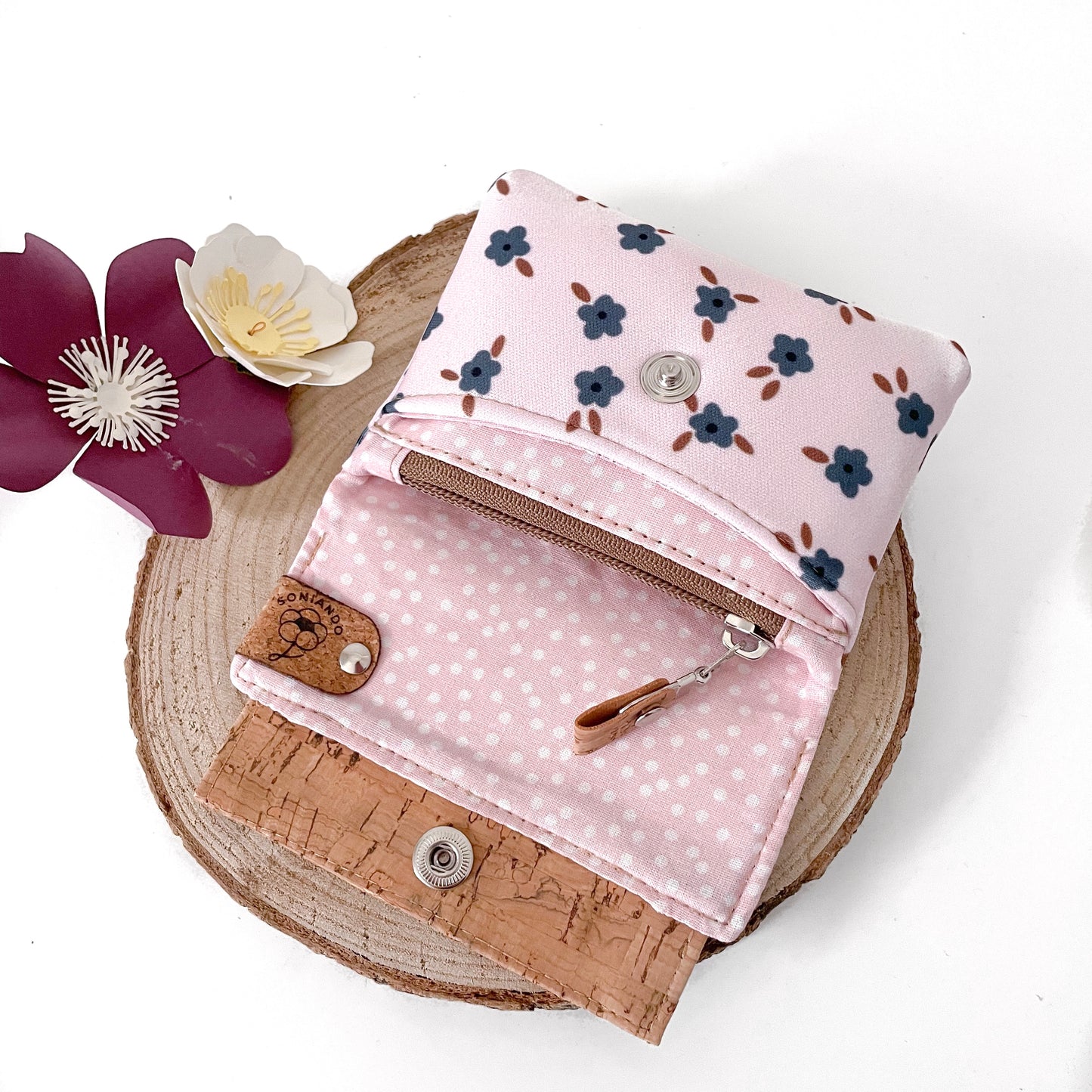 PORTAFOGLIO EVA MINI FIORI