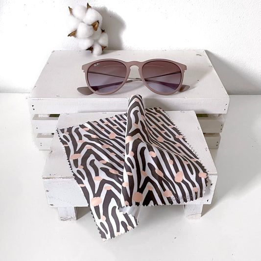 PANNO PULIZIA OCCHIALI ZEBRA