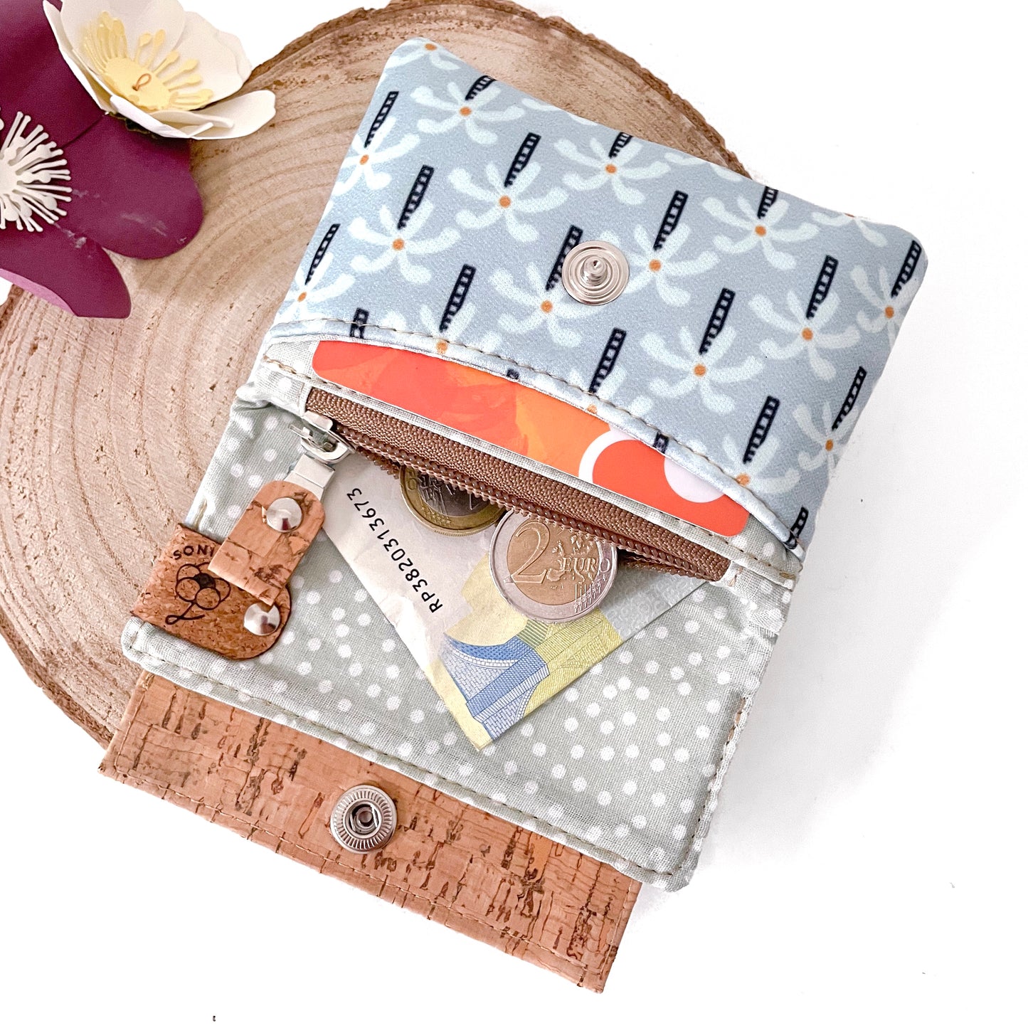 PORTAFOGLIO EVA MINI PALME