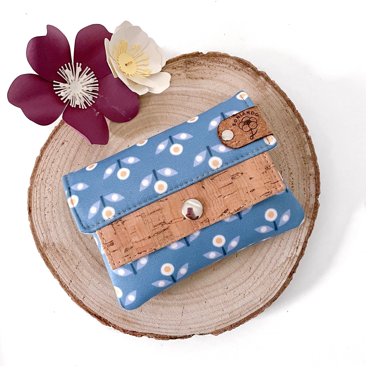 PORTAFOGLIO EVA MINI BLU