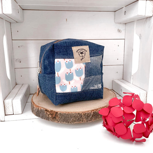 ASTUCCIO CUBO JEANS TULIPANI