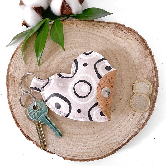 PORTAMONETE CUORE BW