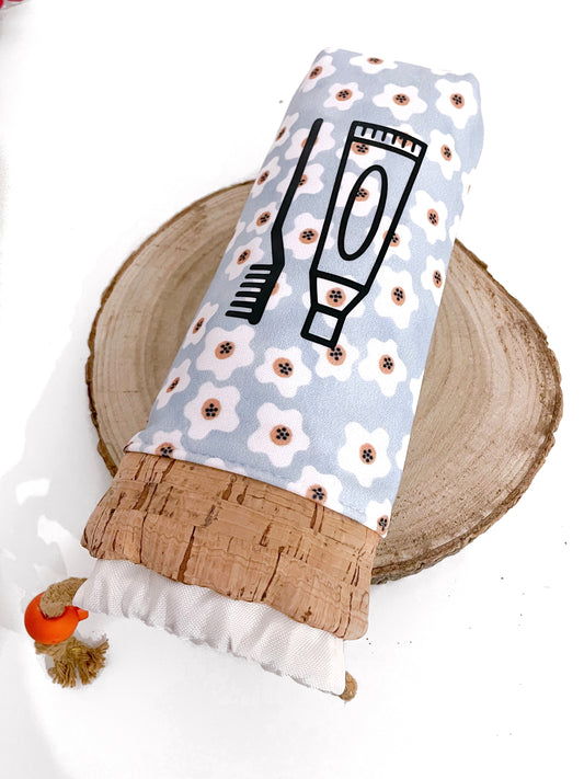 PORTASPAZZOLINO FIORI AZZURRI