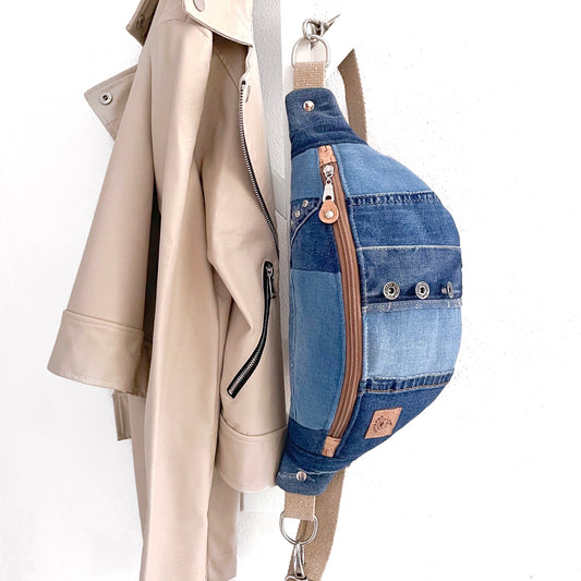 MARSUPIO JEANS BOTTONI