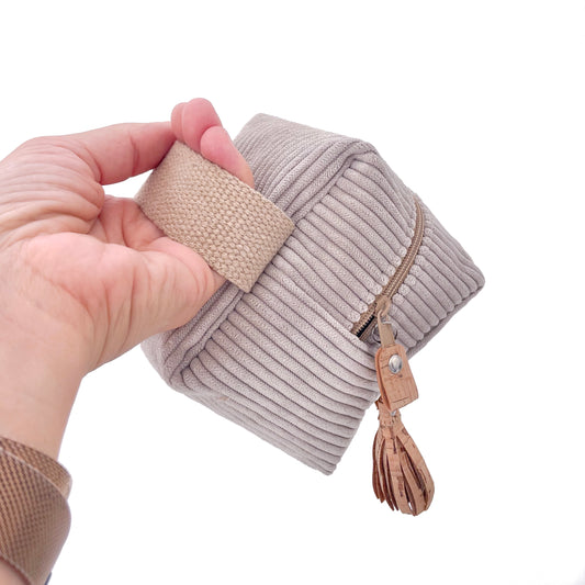 ASTUCCIO CUBO VELLUTO GHIACCIO