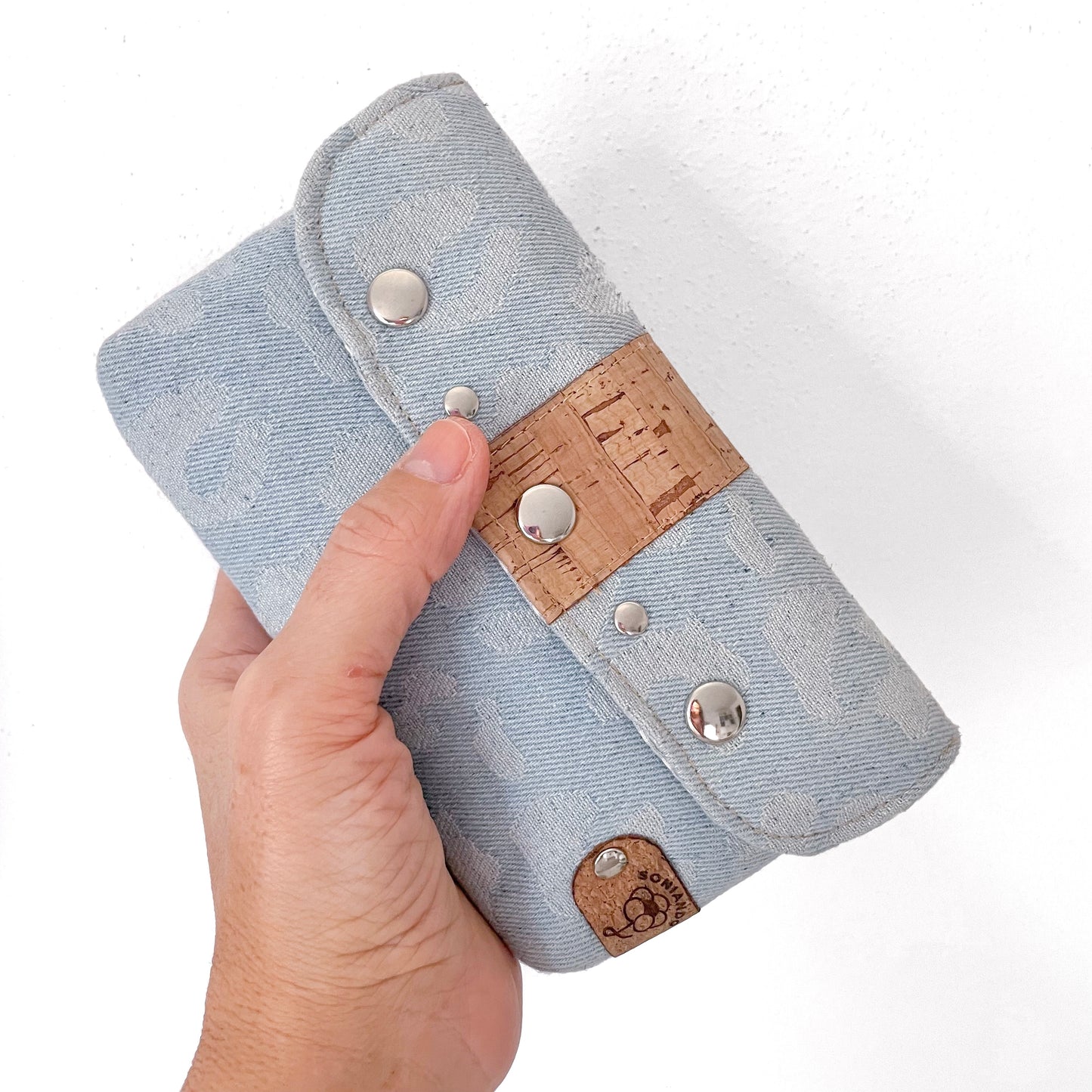 PORTAFOGLIO CINTURA JEANS ANIMALIER