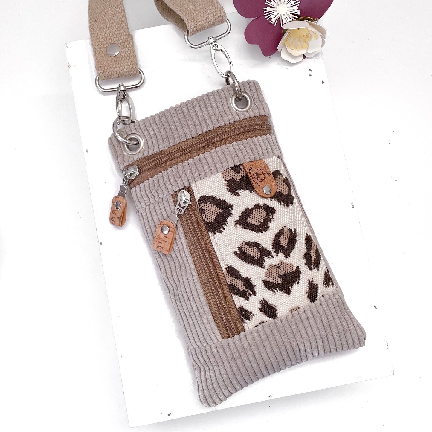 BORSA PORTA CELLULARE ANIMALIER