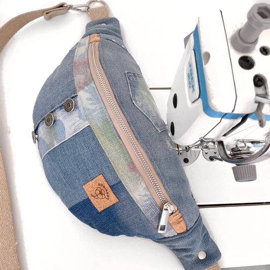 MARSUPIO JEANS BOTTONI