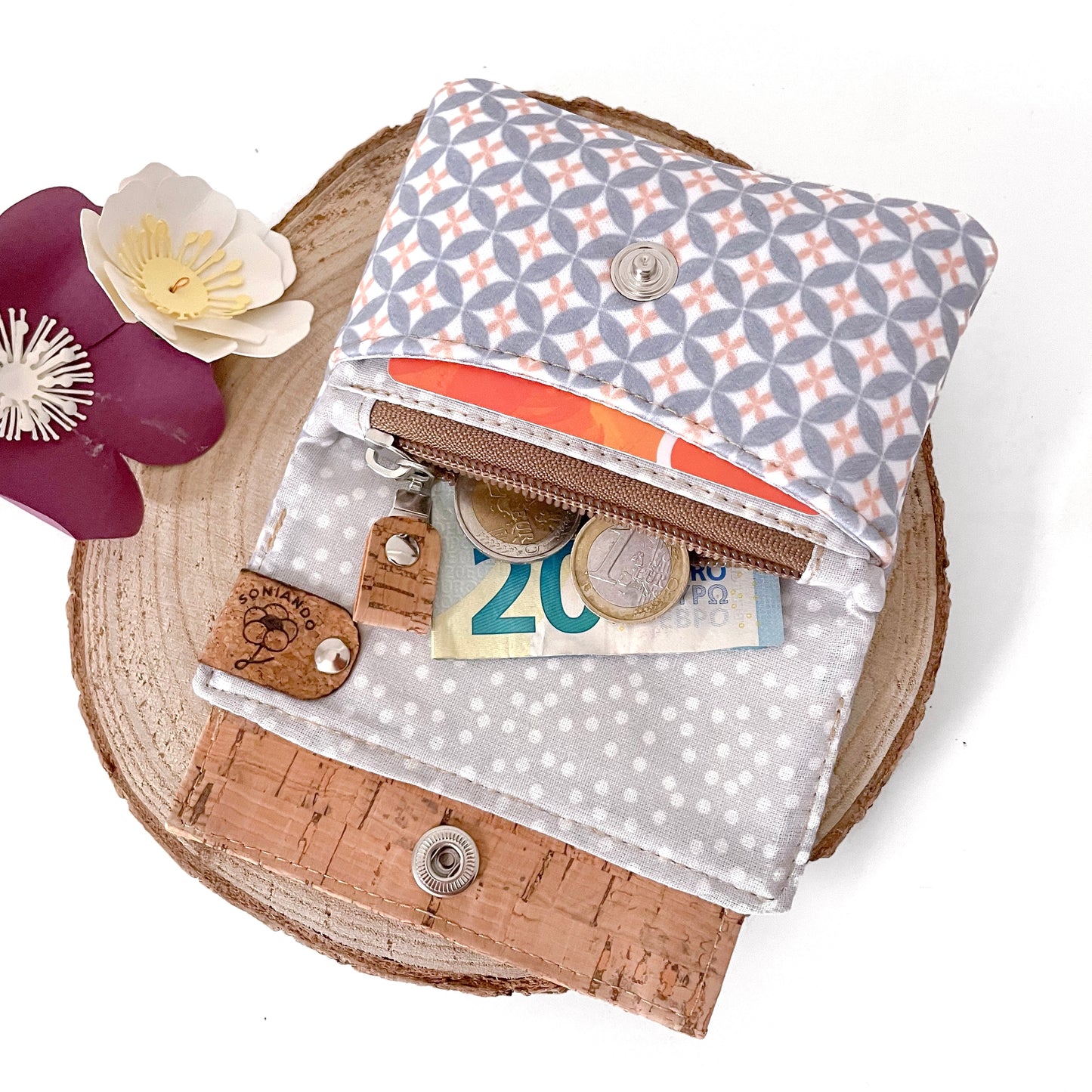 PORTAFOGLIO EVA MINI GEOMETRICO