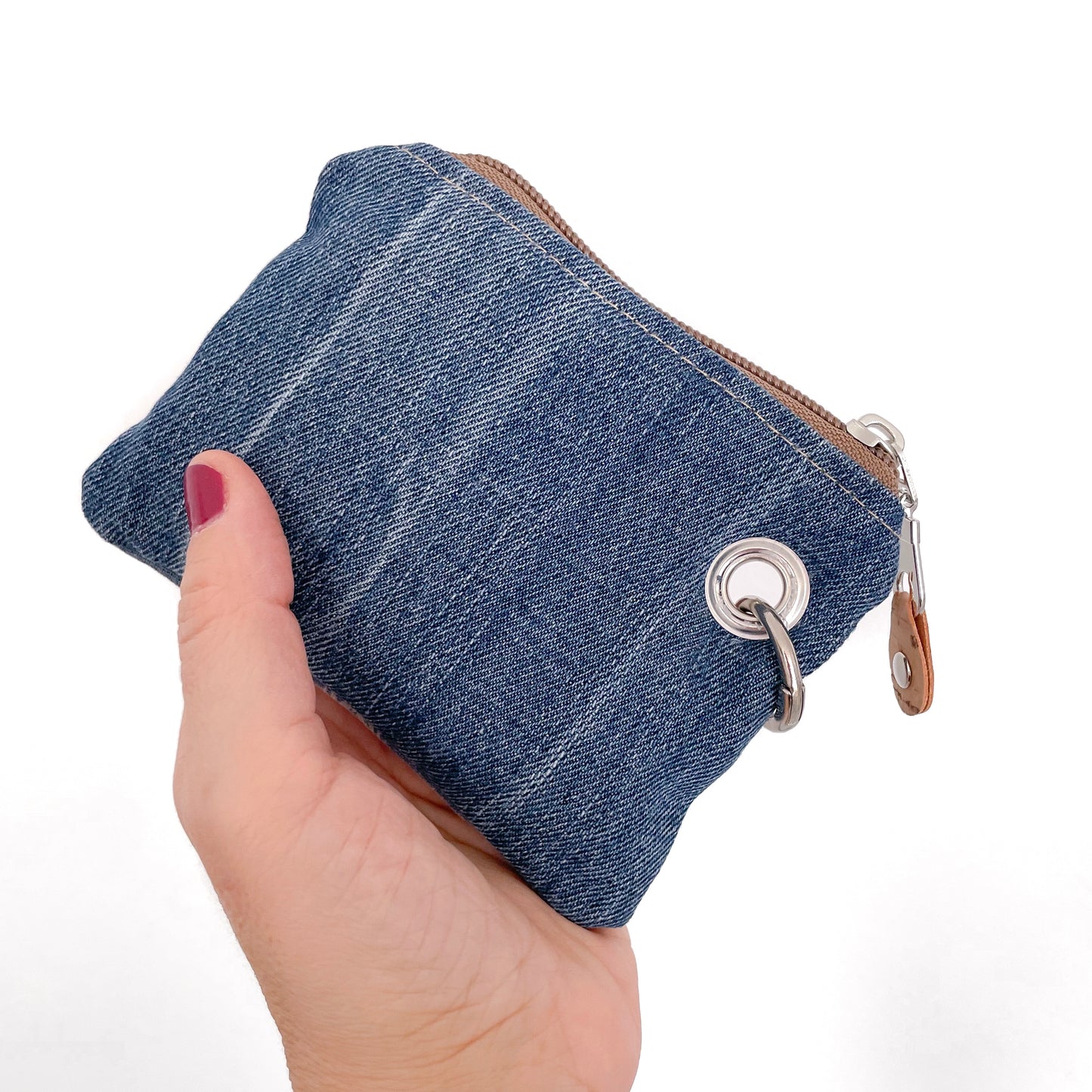 PORTAMONETE JEANS GOCCIA