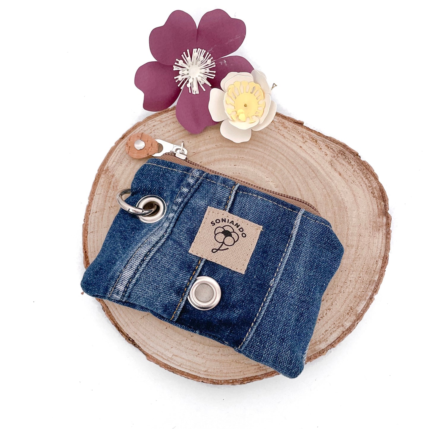 PORTAMONETE JEANS OCCHIELLO