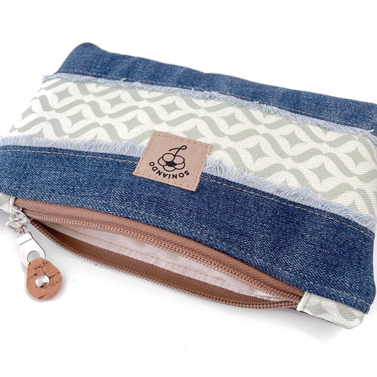 ASTUCCIO FLUFFY JEANS MENTA