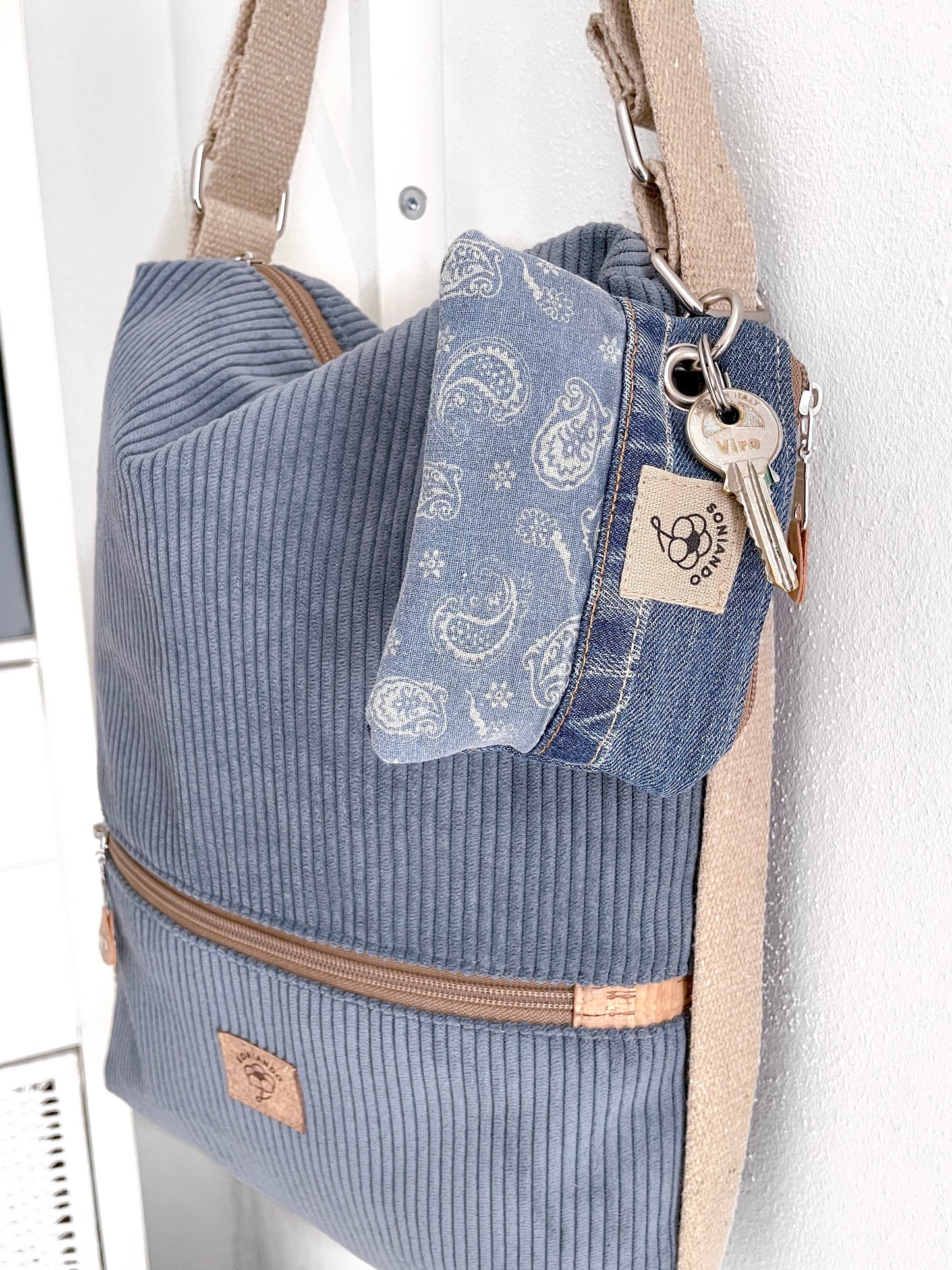 PORTAMONETE JEANS GOCCIA